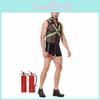 2023 New European And American Cross-border Men's Firefighter Role-playing Costume Cosplay Performance