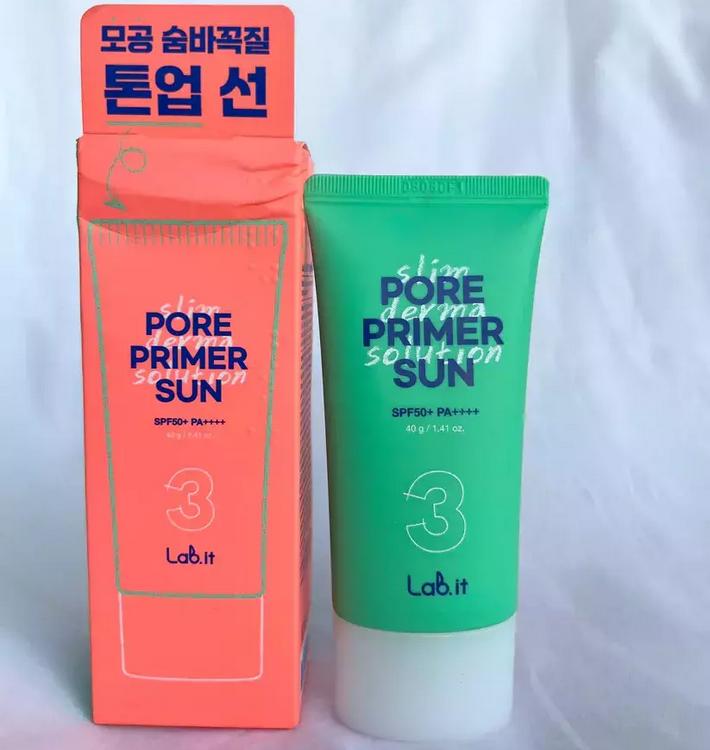 Lab. It Pore Primer Sun SPF50+ PA++++ 40g /  Nourishing, Moisturizing, Korean Cosmetics, Kbeauty