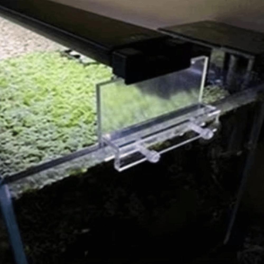 Průhledný akrylový držák LED světla pro akvárium Závěsné příslušenství Zvedací příslušenství pro akvarijní lampu Stojan na světlo pro akvárium bez vrtání