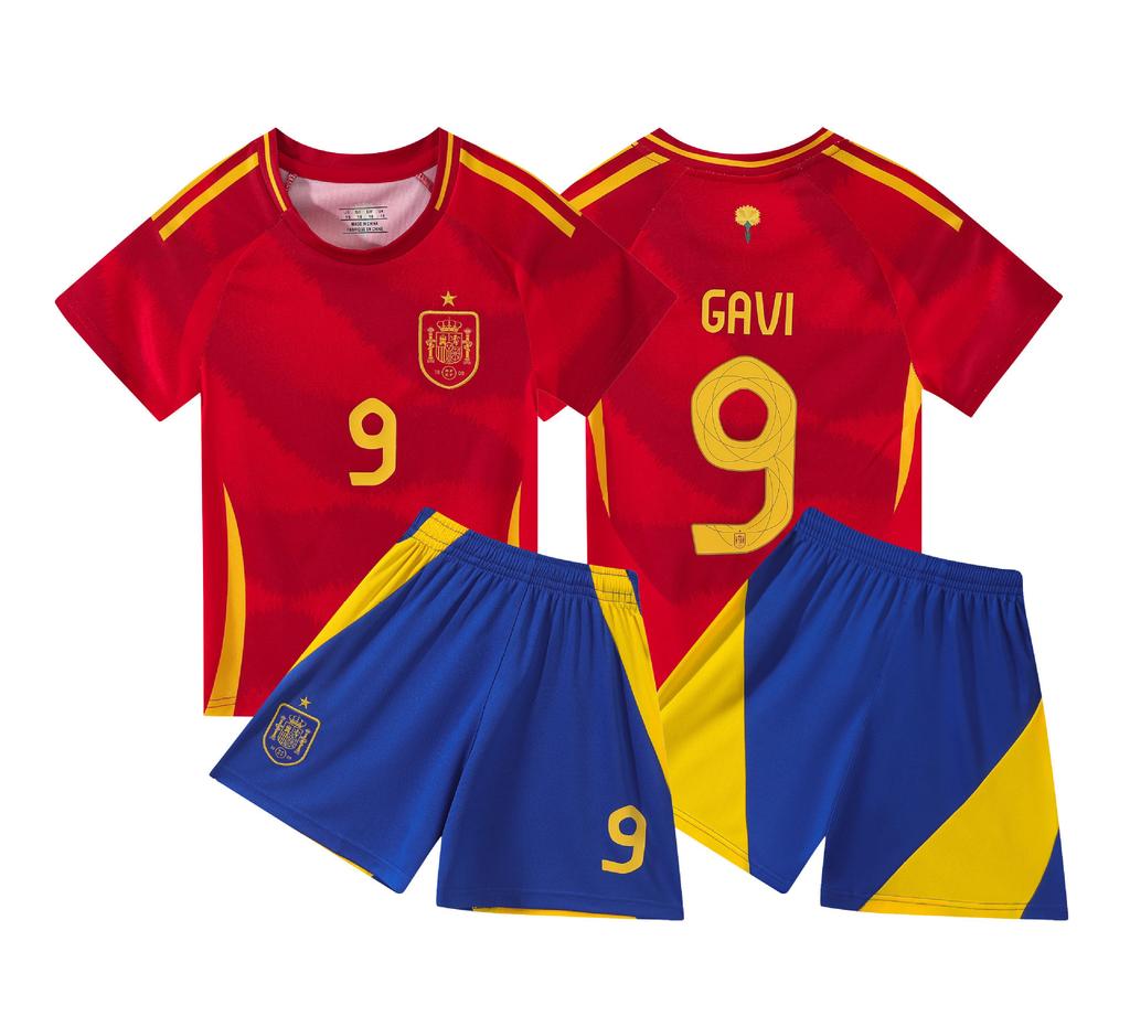 European Cup jersey Children's ball asterisk football jersey set Baby primary school football training class team jersey Kindergarten