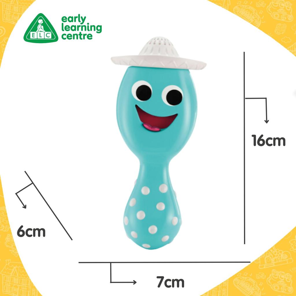 Early Learning Center Singing Maracas, Set of 2, Sound Toy, Educational Toy, Musical Instrument, Baby Toy, Baby Shower Gift, 147760 Genuine Product