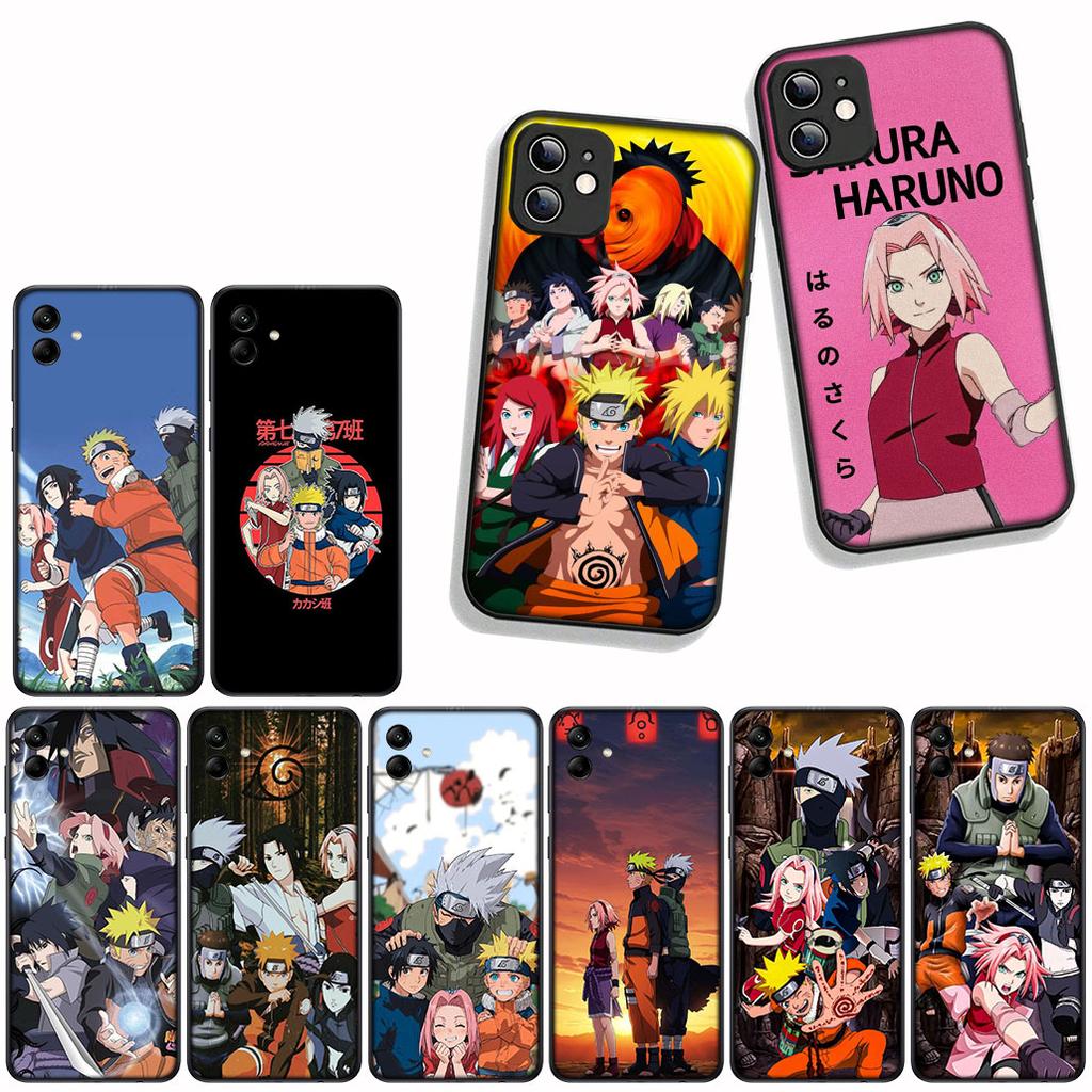 for Motorola Moto G54 G05 G24 G55 G75 G85 G15 G57 G86 Power Edge 50 30 Fusion neo Pro Case Sasuke Kakashi Narutos Haruno Sakura