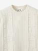 LUVM Fringe Damage Knit_Ivory