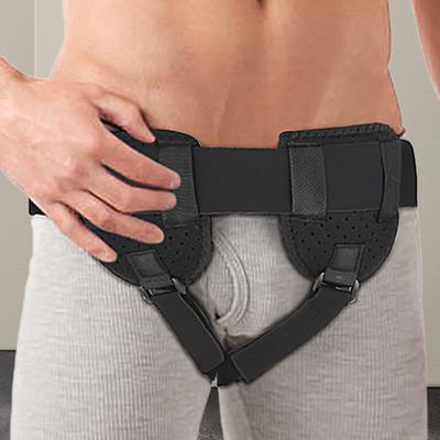 Verstellbarer Leistenbruch-Stützgürtel Kein-Einklemmen-Hernien-Leistengürtel Flexibler Hernien-Leistengürtel für den täglichen Gebrauch