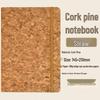 Eco-Friendly Cork Patchwork Notebook Gift Set with Customizable Logo - High-End Corporate Gift