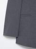 Spring 2025 Women's European & American Style Padded Shoulder Suit Jacket with Casual Pants