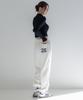 KITTY POTTERY Reversible Boa Fur Jogger Pants Ivory