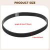 Lawn Mower Drive Belt 7PJ451 Repair Part Rubber 451mm Outer Circumference High Performance Easy