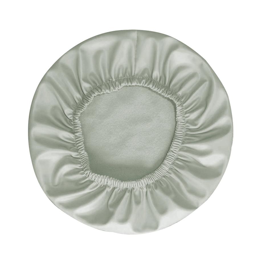 Wodoodporna okrągła osłona na krzesło ze skóry PU Pokrowiec na stołek barowy do jadalni Rozciągliwa Elastyczna Wszechstronna Osłona na siedzisko krzesła Zdejmowana