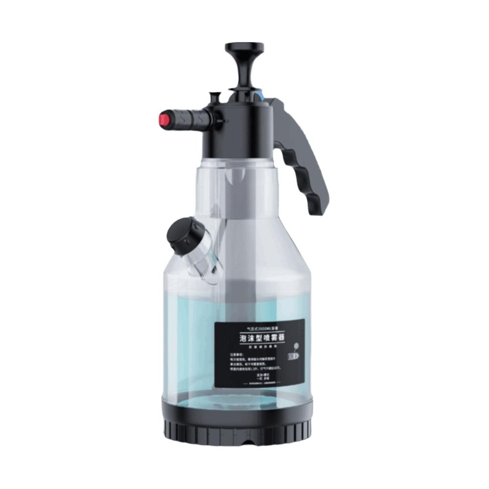 

2L Capacity Snow Foam Side-Opening Lid Pressure Spray Bottle Foam Sprayer Floor Cleaning Style B