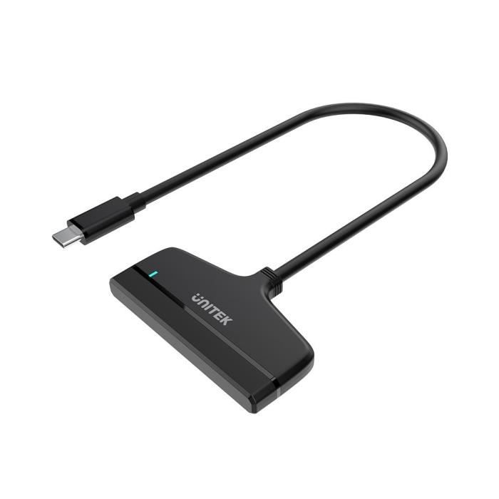 Adaptateur SATA - UNITEK - Y-1096A - USB Type-C - 5 Gbit/s - Plug and Play