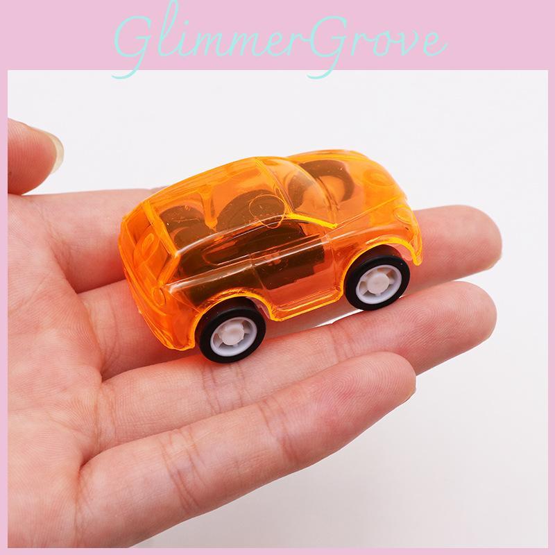 Childrens Mini Cartoon Transparent Spin Drive Car Toy For Brain Development And Handeye Coordination