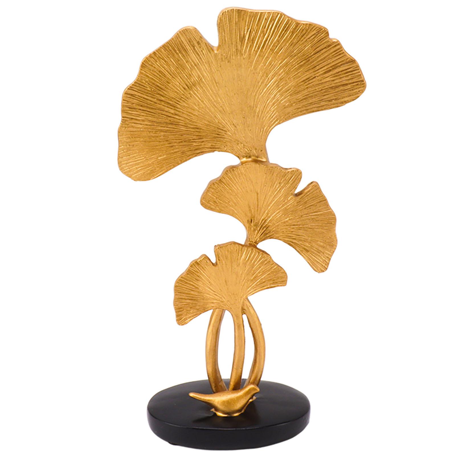 

Лист Декорация Смола Противоскользящая Не выцветающая Современный Настольный Листья Орнамент Модель для Гостиной