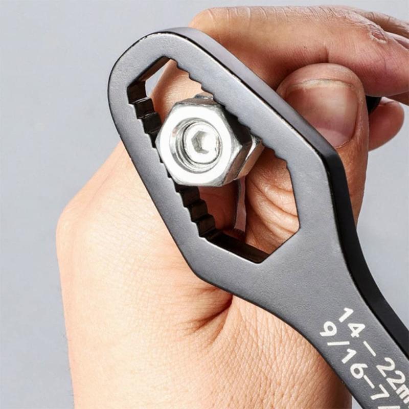 Universal Torx Wrench 8-22mm Adjustable Screwdriver with Double Ended Design for Glasses Repair and Maintenance