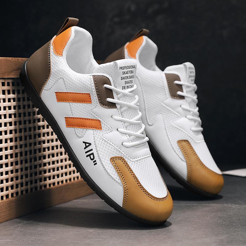 

Fashion Luxury Shoes Men Summer Breathable Mesh White Sneakers New Men s Trendy Shoes Men Tennis Casual Lightweight Running Shoes 2024 44 белый