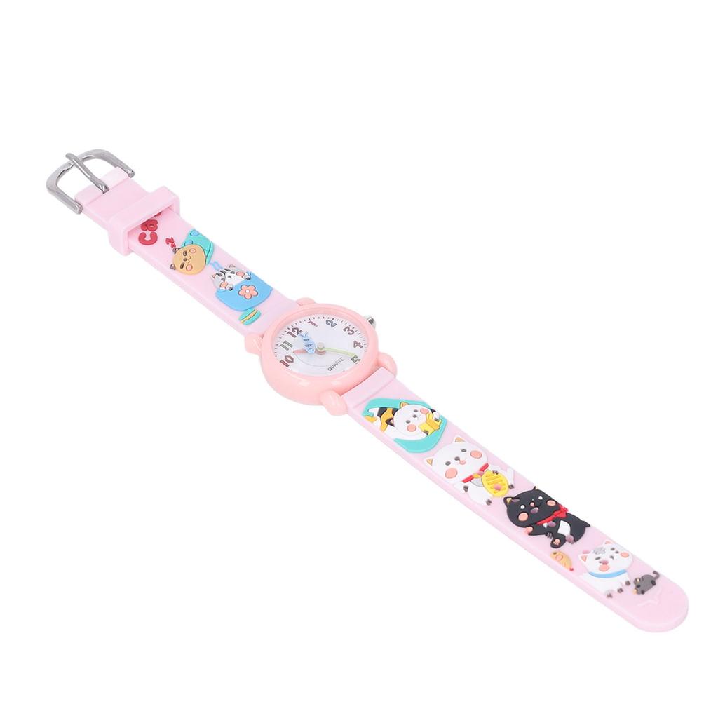 Kids Watch 3D Cartoon Style Super Cute Life Waterproof Clear Scale Rich Colors Girl Watch for Boys Girls Kids