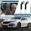 Car Hook Car Seat Headrest Hook Adjustable Rear Stainless Steel Hook Car Accessories Tools For BMW E46 E90 U3J6