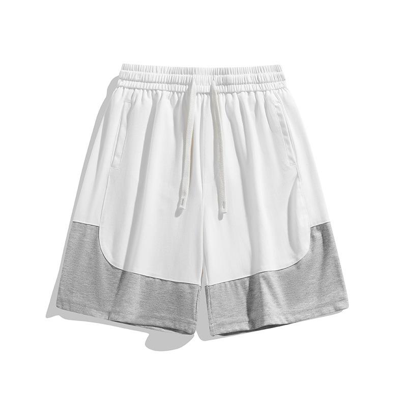 High Quality Summer Patchwork Shorts for Men and Teenagers, Capris, Casual Loose Shorts, Trendy and Versatile Shorts for Men and Women