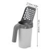 Cat Litter Scooper Portable Pet Cat Litter Sand Shovel with Storage Box