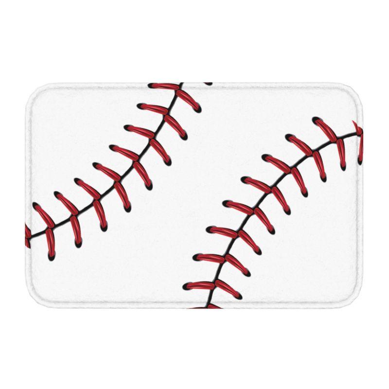 Baseball Basketball Football Doormat Non-Slip Bath Kitchen Mat Toilet Door Floor Entrance Carpet Rug