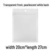 Pearlescent Yin & Yang Film Self-Sealing Bags for Jewelry Packaging