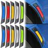 2Pcs Anti-scratch Car Reflective Sticker Reflective Safety Warning Decal  Car Exterior Protection
