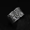 Ring Men's Trendy Angel Wings Angel Devil Ring Women's Ins Trendy Index Finger Ring Jewelry