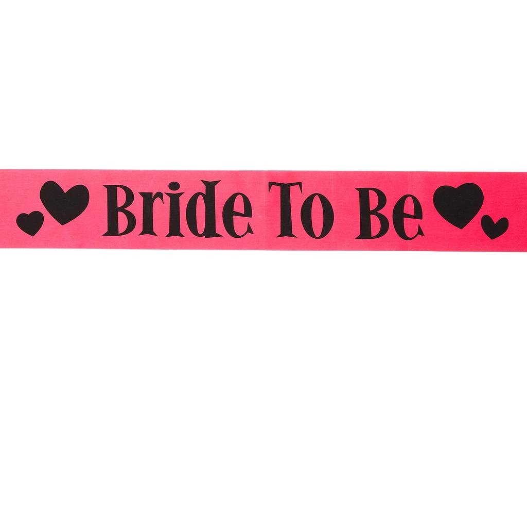 Smiffys Partyschärpe für die zukünftige Braut für Damen