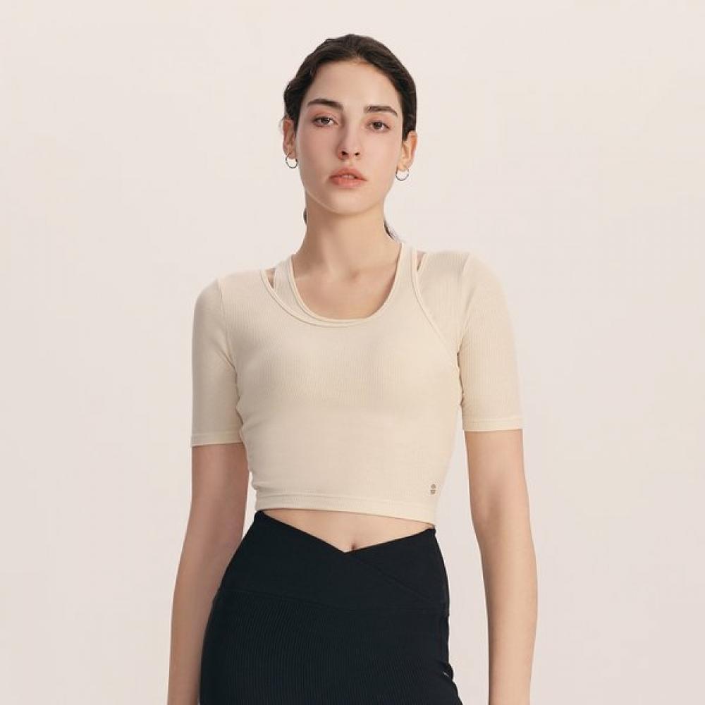 HuiT Ribbed Cross Inbra 5  T shirT hTwTs4i50T