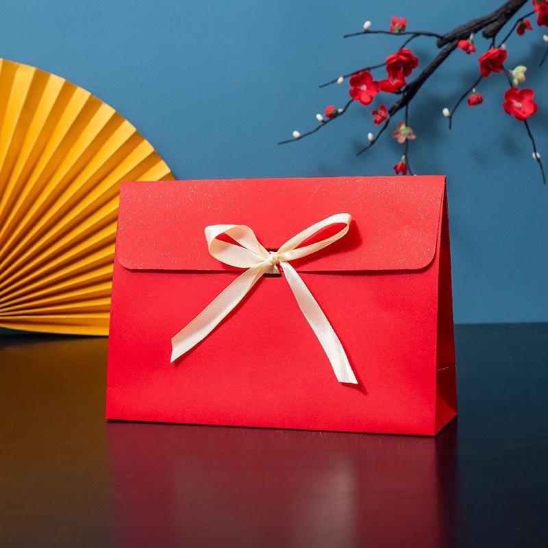 Folding Flip-top Gift Box for Underwear, Stockings, and Silk Scarves