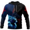Jaro Podzim Křesťanská Bible Faith Jesus God Pánská mikina s kapucí Cool 3D potisk lva Streetwear Pár Oblečení Jogging Běžné Tepláky