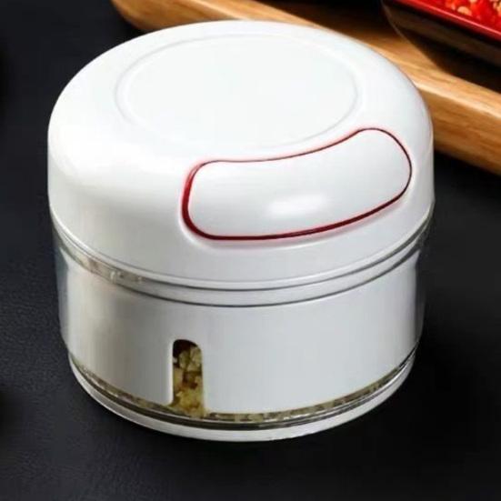 Manual Garlic Chopper Hand-Pulled Garlic Masher Mini Food Processor for Ginger Pepper Nuts Fruit And Vegetable Chopper