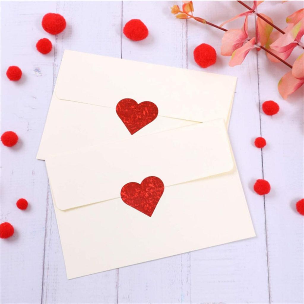 Valentine Day Sticker Decoration Sticker Tape 2.5cm  (500 Pcs Per Roll)