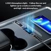 Upgrade 27W Quick Charger LED Intelligent Docking Station USB Shunt Hub For Tesla Model 3 Y 4 Ports Powered Splitter Extension