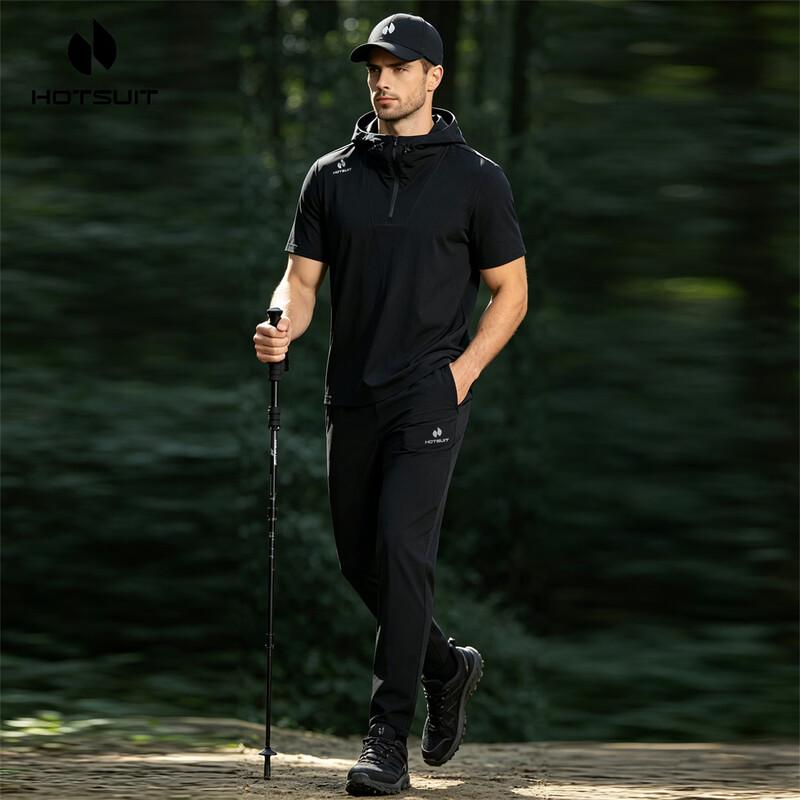 HOTSUIT Men's Summer Quick-Dry Running T-shirt & Shorts Set