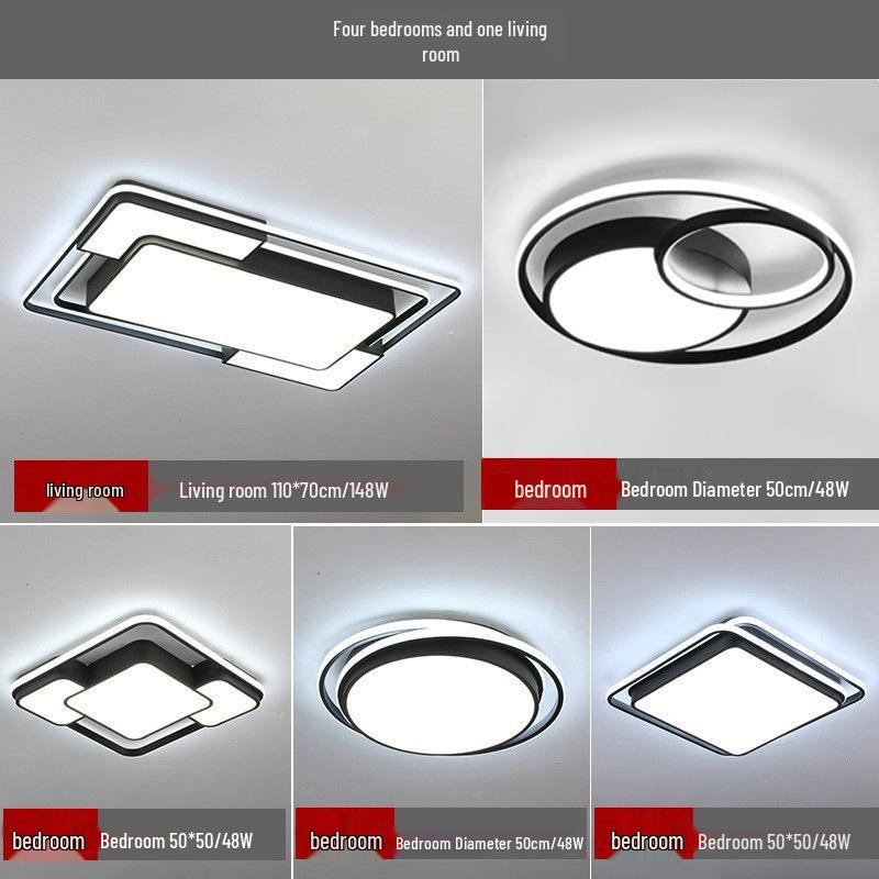 Zhongshan Modern LED Ceiling Light Package for Living Room, Bedroom, and Dining Room