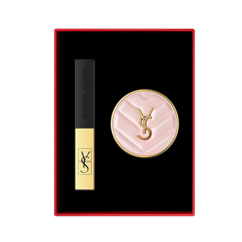 YS Lippenstift & Cushion Zweiteiliges Geschenkset: Valentinstag-, Geburtstags- oder Make-up-Überraschung für Freundin oder Ehefrau