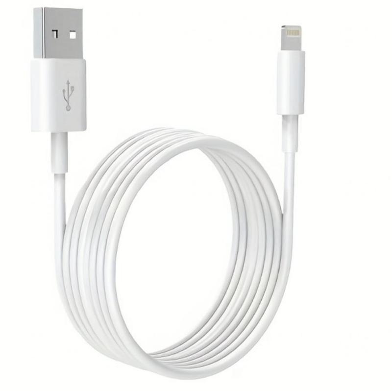 MFi Certified USB-A to Lightning Cable for Apple iPhone 15, iPad, and Earphones