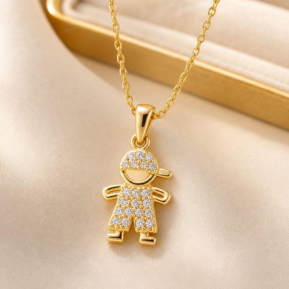 Brass Base Brass Pendants 18K Gold Plated Micro Pave Charms Cubic Zirconia Pendants Jewelry Gift