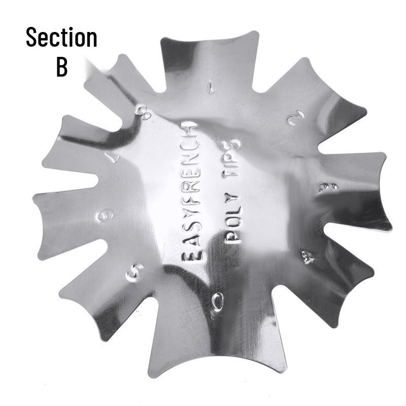 

Инструмент-шаблон для французского маникюра из нержавеющей стали