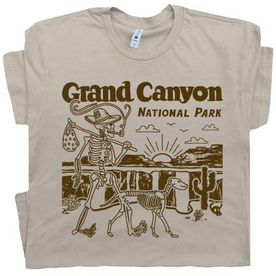 Grand Canyon T-Shirt Nationalpark Monument Valley Wandern Camping Herren Damen T-Shirt
