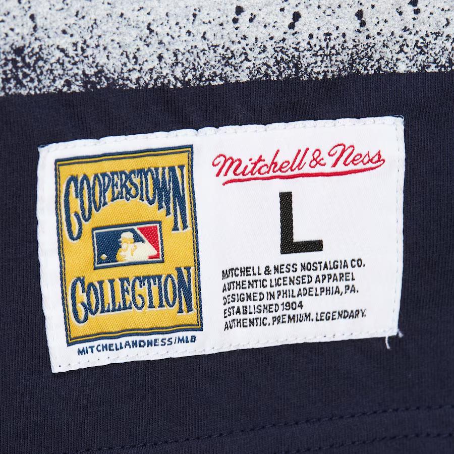 Mitchell & Ness x MLB T Shirt Men's Marine Blue TCRW6624-DTIYYPPPNAVY