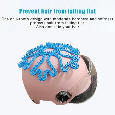 Flexible Helmet Anti-Deformation Inner Silicone Pad Ventilate Helmet Liner Pad Helmet Padding Motorcycle Bike Helmet Accessories