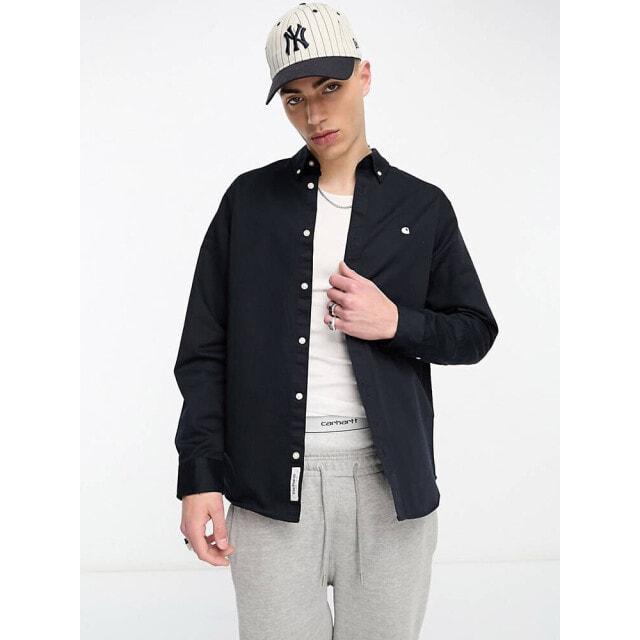 

Темно-синяя рубашка Carhartt WIP Madison