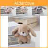 Realistic Adorable Rabbit Plush Keychain With Soft Pp Cotton Stuffing Cute Keyring Toy Perfect For Couples And Car Bags
