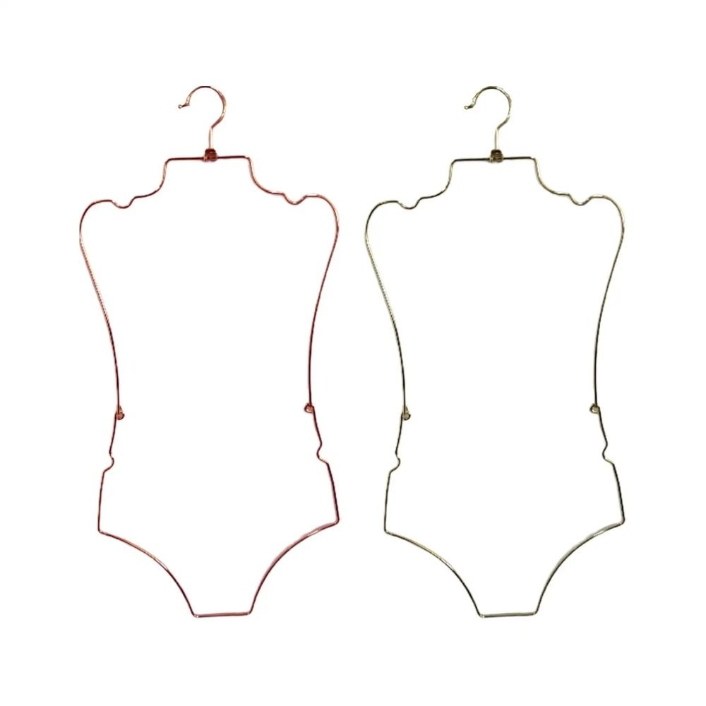 Body Shape Lingerie Hanging Rack Foldable Bikini Display Hanger  Cloakroom Shops Wardrobe