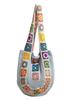 Bohemian Handwoven Tote Bag Large Capacity Cotton Casual Travel Purse For Daily Use