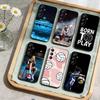 Painted Volleyball Phone Case For Samsung Galaxy A73,21,22,32,71,53,52,51,80,5G Soft Black Cover