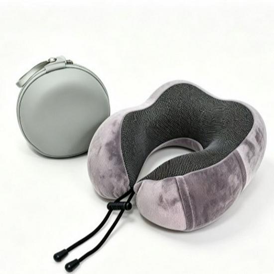 Slow Rebound Memory Foam U-Shape Neck Pillow for Travel