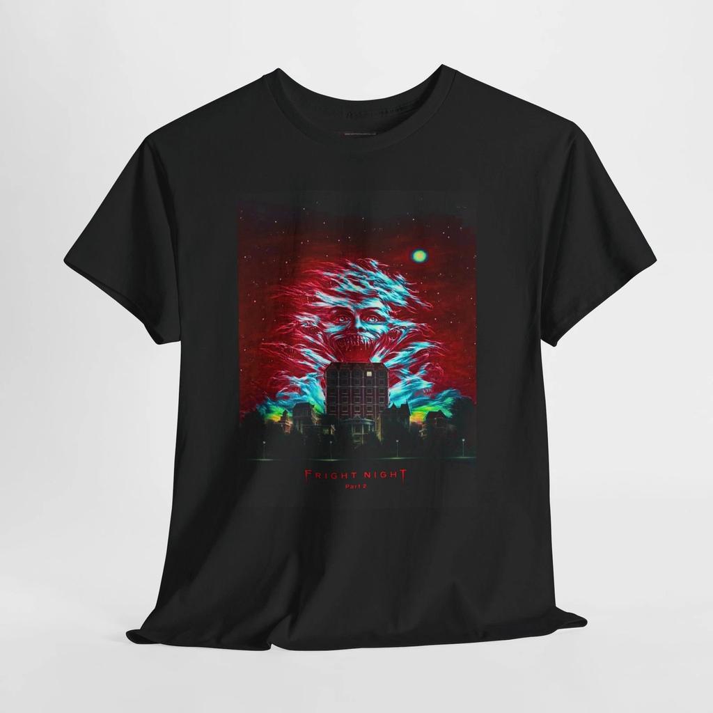 Fright Night Part 2 1988 Retro Movie Poster Horror Unisex Graphic T-Shirt